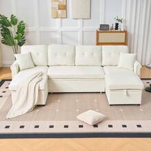 Sofas & Couches - Beige + 4 Seats - View 6