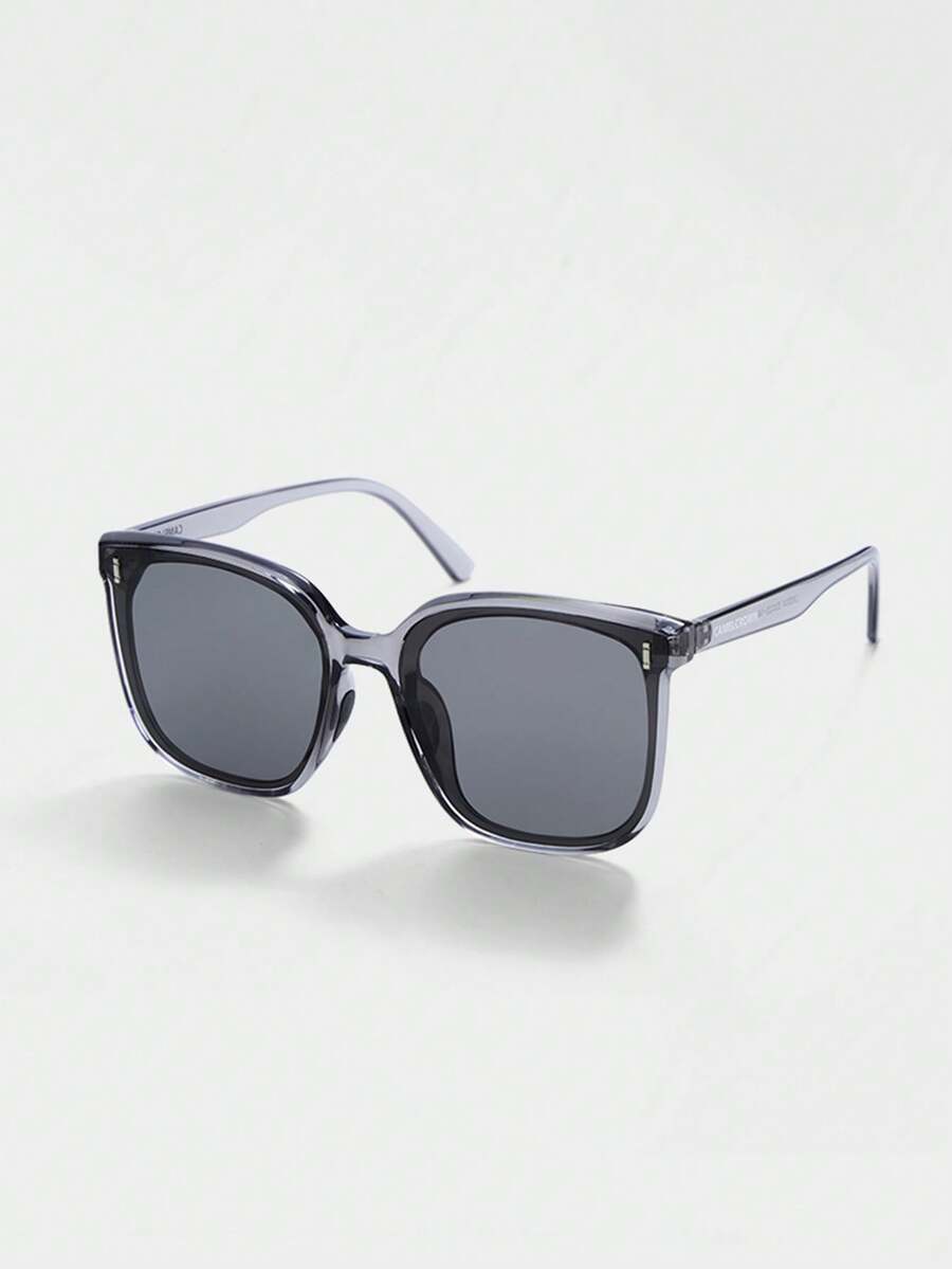 CAMEL CROWN Gafas de moda polarizadas para exteriores, gafas de moda plegables - Marco gris, hoja gris - Ver 1