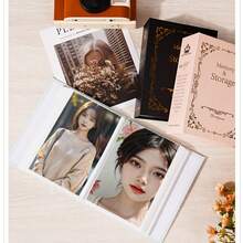 This Is A Classic European Embossed Photo Album. It Consists Of 50 Pages And Can Hold 100 Photos. It Is Perfect For Preserving Photos Of Weddings, Graduation Ceremonies, Travel Experiences, And Children's Growth. - Retro Photo Album - View 7