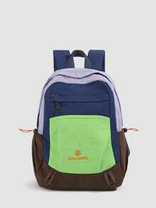 New Sports Lightweight Backpack Large-Capacity Leisure Travel Backpack High-Value Students Simple Bag Girl - Multicolor - View 12