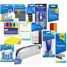 82 Pcs Stationery Set School Marker Pens Pencil Case Calculator Ruler Stapler - Sets - View 1