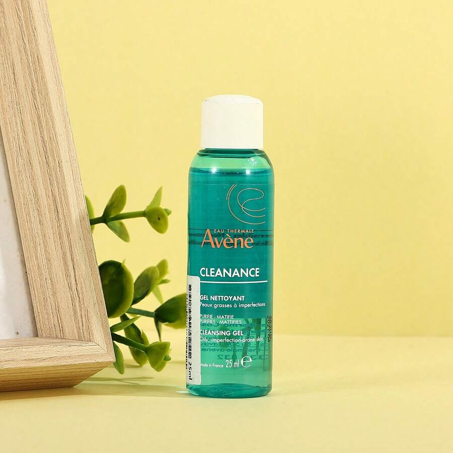 Avene Eau Thermale Avène Cleanance Oil-Control Purifying Gel Cleanser For Blemish-Prone & Oily Skin Types - 25ml Compact Travel Size - Clear - View 1