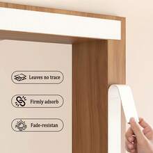 1 pieza Mosquitera autoadhesiva para ventana, transpirable y anti-insectos, de fácil instalación sin dejar residuos de pegamento, adecuada para uso doméstico en todas las estaciones, color blanco - Mosquitera - Ver 7