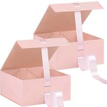 Gift Box 9.5'x7.1'x4.3' Gift Boxes With Magnetic Lid Card And Shredded Paper Fill Gifts Box For Christmas Valentine's Day Mother's Day Weddings Bridal Showers Graduations Birthdays New Year Bridesmaids Gifts All Occasion - View 16