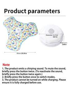 Đồ chơi cho mèo có thể sạc lại, trò chơi trốn tìm 2 trong 1, đồ chơi tương tác cho mèo, que trêu chọc mèo di chuyển ẩn, đồ chơi bền bỉ giúp mèo nhà bớt buồn chán khi chơi, đồ chơi tự động. - Nhiều màu - Xem 12