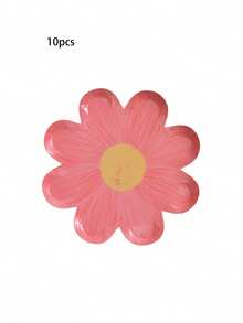 10 pièces Assiettes en papier Marguerite de 7 pouces, Assiettes en papier jetables Marguerite, Assiettes de fête Marguerite de printemps, Assiettes en papier à motif floral mignon, Fournitures de fête Marguerite, Anniversaire, Mariage, Décoration de fête, Halloween, Noël, Thanksgiving, Fête des récoltes, Décoration d'automne, Cadeaux, Trick or Treat - Multicolore - Voir 10
