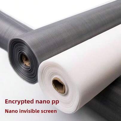 DIY Nano Mesh Screen/Invisible Window Mosquito & Dust Proof Net, Self-Installation For Home Use, Anti-Insect Net