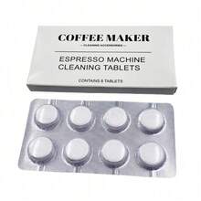 8 piezas Tabletas efervescentes para la limpieza del tanque de agua de la máquina de café de lujo ES601/ES701 Accesorios - Caja de 8 piezas - Ver 2