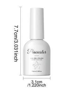 PEACECOLOR 20支装 10ml 果冻凝胶指甲油套装，可卸除 UV/LED 半永久透明指甲凝胶套装，美甲沙龙家用 DIY 套装 - 彩色 - 查看 8