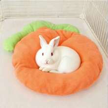 1pc Pet Mat, Rabbit Mat, Rabbit Winter Warm Mat, Suitable For All Seasons, Small Pets (Like Hamster, Rabbit, Guinea Pig) Bed - Multicolor - View 2