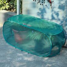 Lưới che phủ cây trồng trong vườn màu đen/xanh lá cây, có thể tái sử dụng, bảo vệ cây rau, cây con, lưới chắn lớn bền chắc, có đinh ghim, dùng cho vườn nhà, sân ngoài trời, bảo vệ rau quả, cây con, hoa khỏi động vật. - A - Xem 10