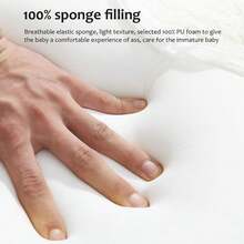 Asientos elevadores para bebés de 6 meses a 3 años Asiento elevador de viaje para niños Cojín elevador para sillas de comedor - Gris - Ver 2