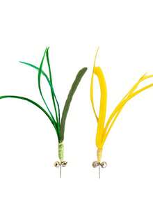 Cat Toy, Dog Tail Grass Stick, Cat Teaser Wand, Self-Entertainment Cat Toy - View 3