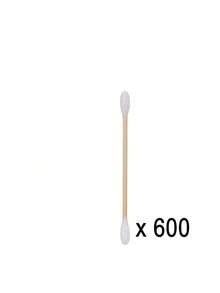 1000 piezas de bastoncillos de algodón de bambú - Bastoncillos de algodón doble estándar, adecuados para higiene personal, limpieza del hogar, belleza, limpieza de oídos - Sin formaldehído, uso versátil, accesorio de cuidado personal, diseño ergonómico, duradero - Ver 16