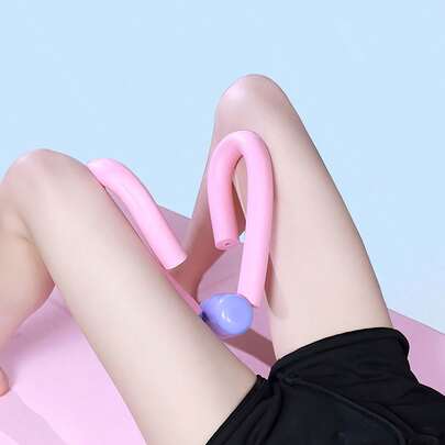 Pelvic Floor Muscle Trainer Multifunctional Thigh Exerciser Leg Shaping Clamp Leg Trainer Suitable For Yoga Pilates Home Exercise Fitness Training Hip And Pelvic Floor Muscle Shaping Women Leg Shaping Device Inner Thigh Slimming Fitness Equipment Sport Yoga Gym Accessories