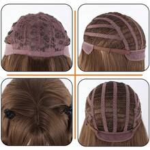 洛丽塔风格发型高级双马尾头饰角色扮演假发女士可爱动漫假发长卷发万圣节 - 彩色 - 查看 5