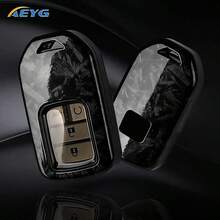 Casing Pelindung Kunci Mobil ABS Gaya Serat Karbon untuk CRV CR-V, Civic, Accord, HR-V HRV, City, Odyssey, XR-V, Aksesoris Casing Kontrol Jarak Jauh Tanpa Kunci - Honda A - View 1