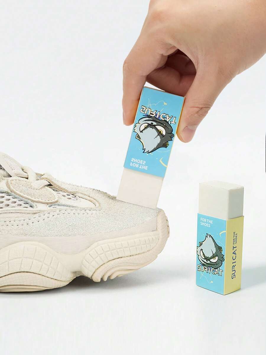 1PC Multi-Purpose Suede Shoe & Fabric Cleaner - Non-Electric, Stain-Removing Eraser For Sneakers, Clothes, Glass & Furniture - Gentle On Delicate Surfaces - A - View 1