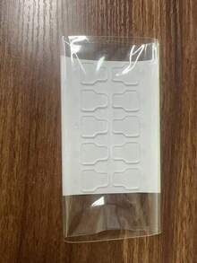 10/20片装可重复使用透明双面胶垫，纳米胶垫，适用于 Sonnny Angel Hippersss 迷你人偶，完美装饰手机、电脑、汽车、桌面、卧室、办公室 - 彩色 - 查看 6