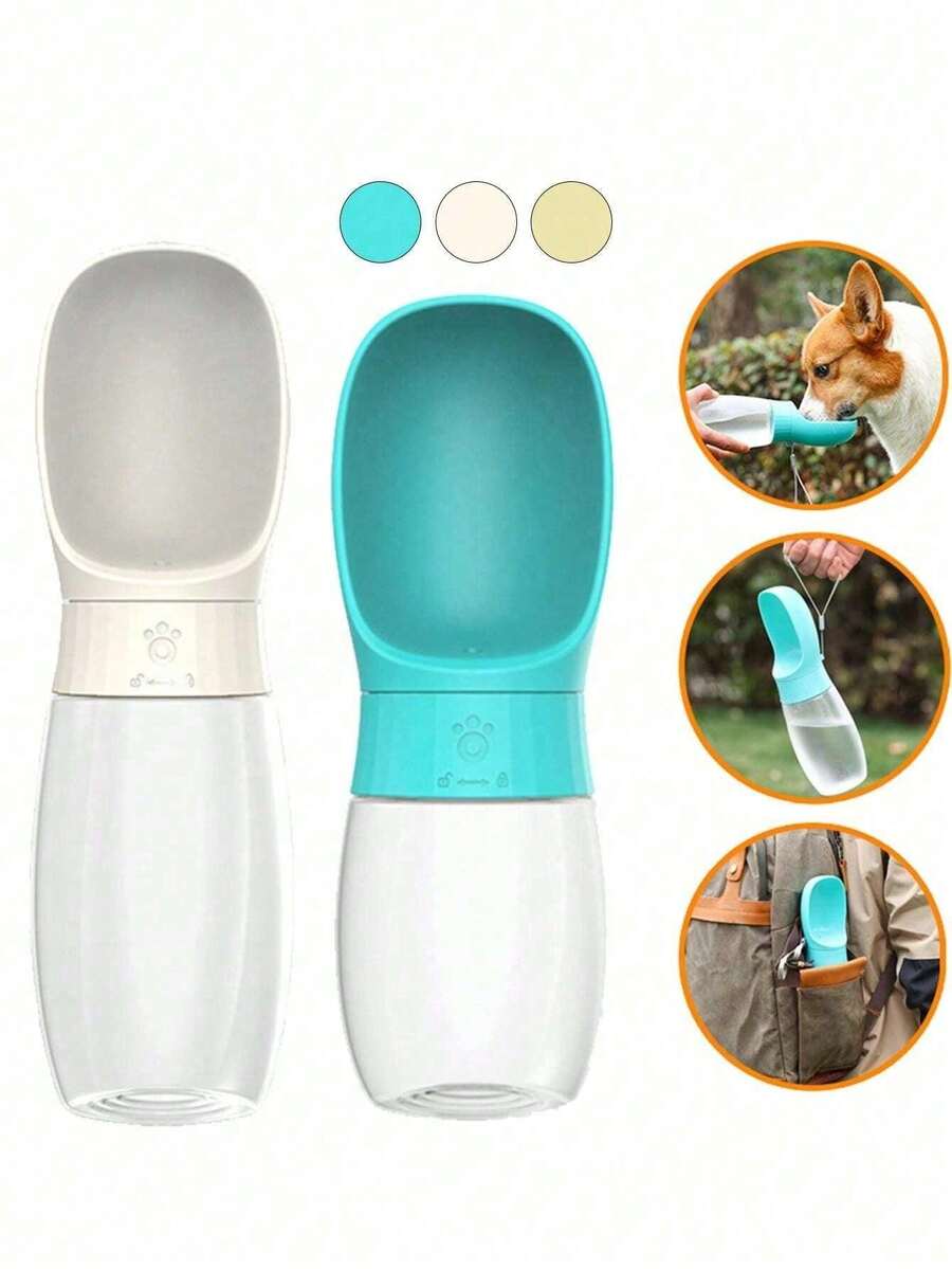 1pc Portable Outdoor Pet Water Bowl, Multifunctional Dog/Cat Travel Feeding Dish, Lightweight For Walking, Camping, Hiking, Daily Outdoor Use