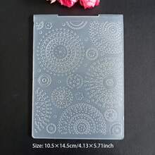 2D Embossed File Folder, Suitable For Card Embossing Machine Template, Handmade Photo Album Paper Craft Decoration DIY Greeting Card Making, Butterfly, Honeycomb, Small Daisy Flower Patterns - DIY Crafts - View 31