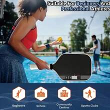 A PERSEUS Carbon Fiber T700 Matte Pickleball Paddle, 16mm Thick Inner Core, TPU Protective Strip,, Professional Competitive Pickleball, Simple Pattern Design, - Nhiều màu - Xem 7