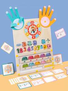 Children's Early Educational Toys, Multifunctional Magnetic Walking Counting Maze, Number Addition And Subtraction, Finger Arithmetic, Clock Recognition Early Education Toy, Spatial Logic Thinking Pen Holding Toy, Number Thinking Game To Develop Logical Thinking And Hand-Eye Coordination - Multicolor - View 13
