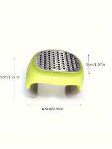 1个带防滑设计的柠檬刨丝器、不锈钢橙皮削皮器、柑橘类水果刨丝器、橙皮收集器、削皮刀、厨房工具、酒吧用品 - 彩色 - 查看 7
