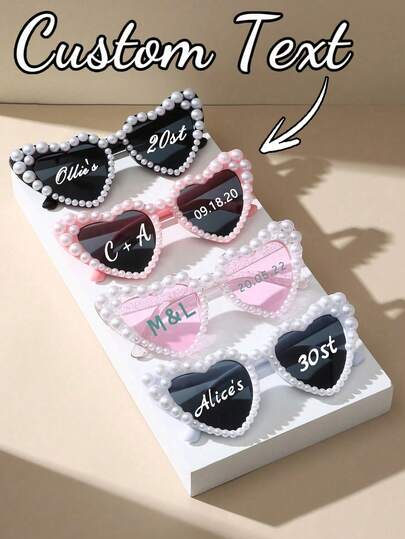 Personalised HeartShaped Fashion Glasses | Wedding Guest Glasses | Hen Party Fashion Glasses | Birthday Fashion Glasses | Prom Fashion Glasses For Any Occasion,Bachelorette Party Favors/ Wedding Favors/ Heart Fashion Glasses/ Bridal Shower/ Bride Fashion Glasses/Bachelorette Fashion Glasses/ Bridesmaid Gifts