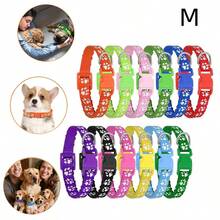 12pcs/Pack Soft Nylon ID Dog Collar, Adjustable Detachable Pet ID Tag Collar, Suitable For Small Dogs & Puppies, Multi-Color - Multicolor - View 13