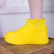 Waterproof Shoe Cover, Thick And Wear-Resistant Silicone Shoe Cover, Men's And Women's Non Slip Waterproof Shoe Cover - L (Unisex, Sizes 41-47) - View 3