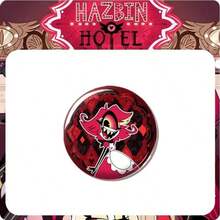 58mm Hell Inn Anime Merchandise Badge Alastor Angel Student Pin - 1PC - View 4