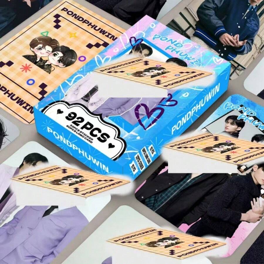 92张双面LOMO照片卡，收藏卡，INS粉丝卡 - 彩色 - 查看 1