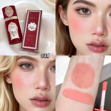 Swan Garden Liquid Blush And Lipstick, Contouring, Natural And Transparent, Low Saturation Natural Tones, Suitable For Daily And Special Occasions, Creating Natural Korean-Style Makeup - Liquid Blushes - 查看 9