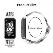 Compatible With Huawei Band 8/9/10 Replacement Strap Nylon Sports Strap Smartwatch Accessory Gift For Students Lightweight Adjustable Comfortable - one-size - View 7