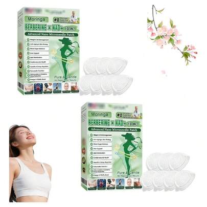 2 Paquetes De Parches Glorenda Para Moringa, Parches Delgado