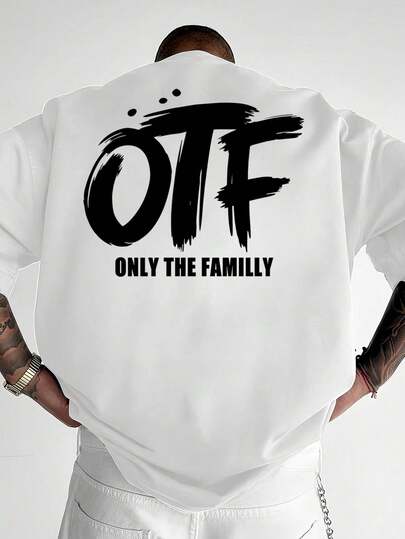 男士休闲宽松短袖T恤，舒适透气，适合户外运动和日常休闲穿着。