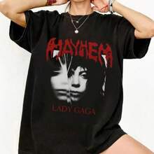 The Mayhem Ball Tour Shirt,  Tee,  Concert Shirt, Music Gift For Fans - Black - View 1