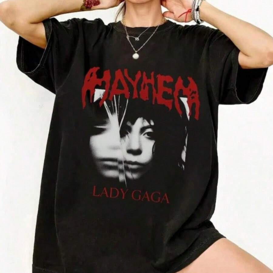 The Mayhem Ball Tour Shirt, Tee, Concert Shirt, Music Gift For Fans - Black - View 1
