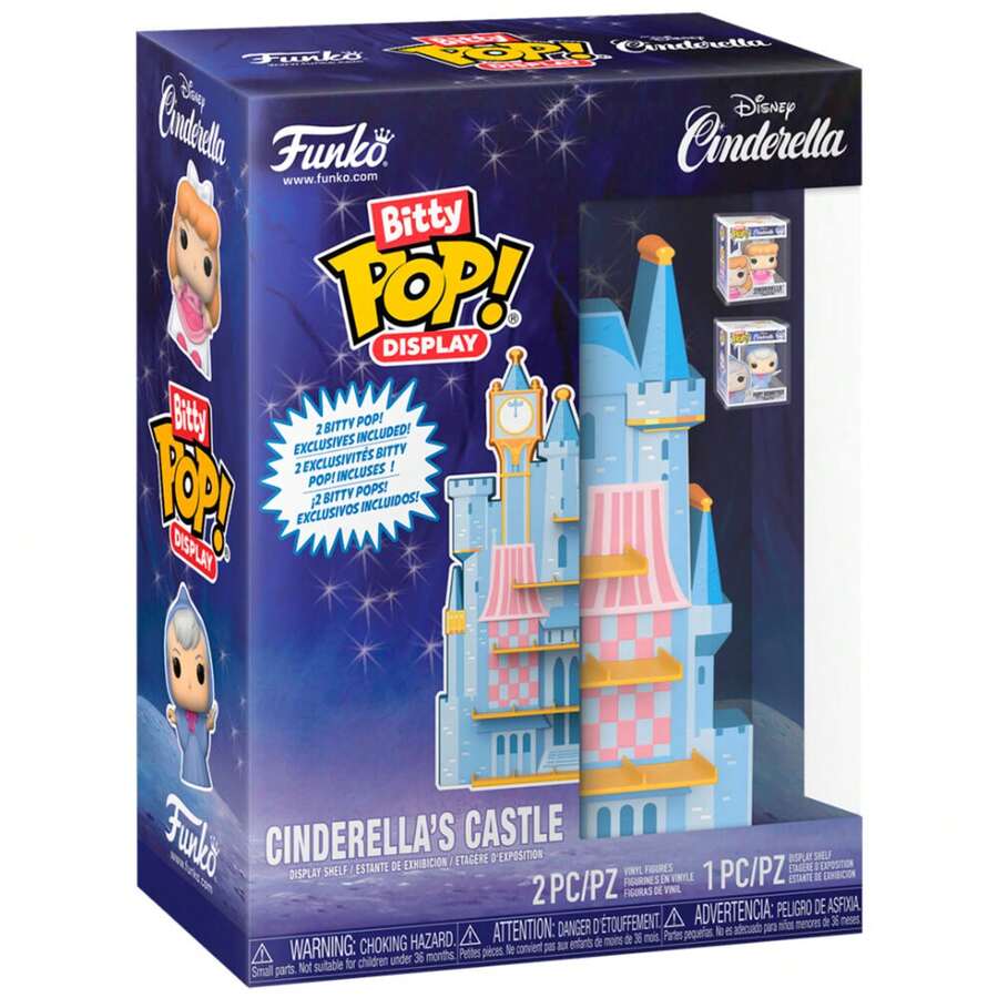Funko POP 人偶 - 城堡展示架 27.3厘米 - 含可放置2個Bitty POP! 2.3厘米人偶的展示架 - 亞克力展示盒 - 官方正品 - 收藏家禮物 - 西班牙大陸地區24/48小時送達，免運費 ✅ - 選項 1 - 查看 1