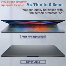 2片装 15.6 英寸笔记本电脑防眩光屏幕保护膜，专为惠普笔记本电脑设计，屏幕比例为 16:9（长：345 毫米；宽：194 毫米） - 查看 10