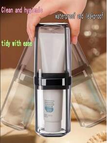 Travel Toiletry Bag, Travel Toiletry Storage Box, Toothbrush, Toothpaste And Towel Travel Storage Bag, Portable Travel Toiletry Bag/Toiletry Storage Container For Toothbrush, Toothpaste And Towel, Waterproof - A - View 10