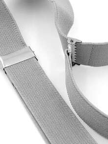 Luobobeibei Bộ 3 món quần yếm, nơ và cà vạt kiểu retro màu trơn cho trẻ em, thoải mái và co giãn, phù hợp cho đám cưới, lễ Phục sinh, biểu diễn sự kiện, tiệc sinh nhật và mặc hàng ngày. - Xám - Xem 3