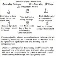 优雅春日流苏花朵吊坠项链，百搭饰品，女士礼物 - 彩色 - 查看 6