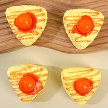 1个逼真食物造型减压玩具，高品质蛋糕造型挤压玩具，音乐礼盒，精美生日/派对礼品 - 彩色 - 查看 5