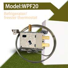 WPF20-L Home Refrigerator Thermostat, Manual Temperature Controller, Compatible Model WPF22-L - Silver - View 3