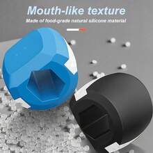 Facial Trainer Jaw Exerciser Chewing Muscle Ball, Facial And Neck Workout Equipment - Define Your Jawline, Make Your Face More Slender And Tighter, Look Younger - Helps Reduce Stress And Appetite. Chin Relaxation Ball, Facial Yoga Accessory Facial Care Tool - Multicolor - View 11