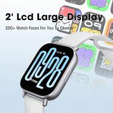 Xiaomi Redmi 5 Active Smart Watch, Step Counter Watch For Women Men With 2" LCD Large Display, 140 Sports Modes, 5ATM Waterproof (Active-Silver) - 銀色 - 查看 2