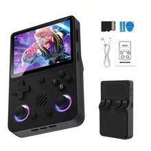 RG36PRO Retro Video Game Console - Supports 3000+ Classic Games, 64G TF Card, Open Source System, 3.5-Inch Screen, 3000 MAh Battery, Portable Console, Suitable For Home/Travel - Xem 6