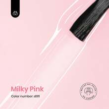 Beetles Milky Pink Gel Nail Polish, 15ml Nude Pink Jelly Neutral Color Polish - 乳白色 - 查看 2